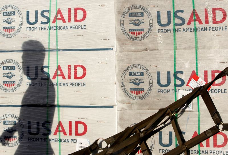 Website for USAID appears to be offline