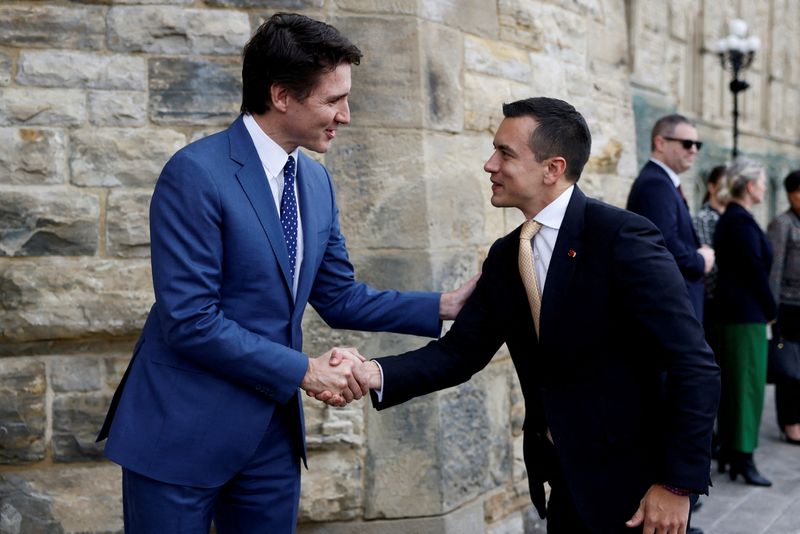 Ecuador president says new trade deal with Canada finalized