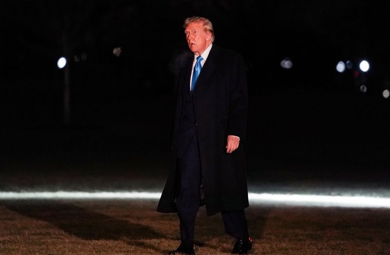 Trump, asked on UK tariffs, says 'I think that one can be worked out'