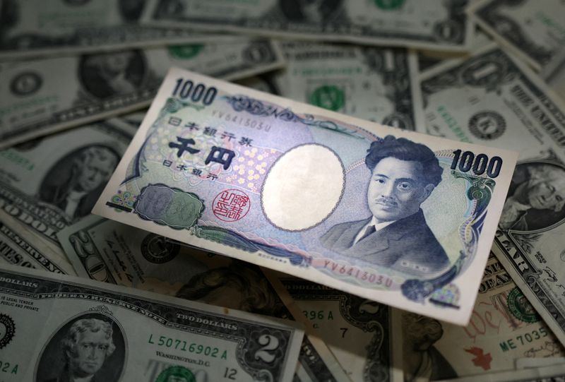 Yen hits 8-week high, sterling drops after Bank of England rate cut