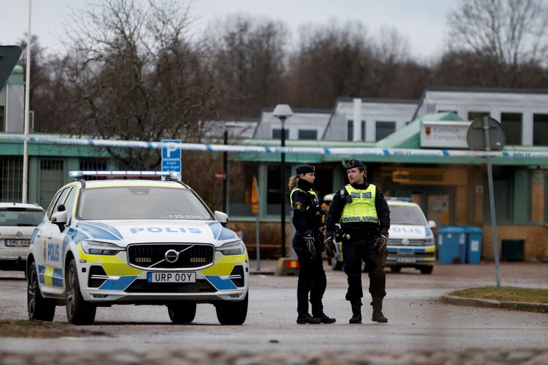 Police probe school link in Sweden's worst mass shooting