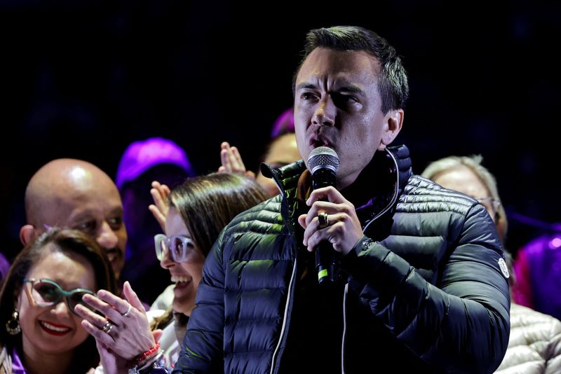 Daniel Noboa expected to triumph in Ecuador presidential race on security promises