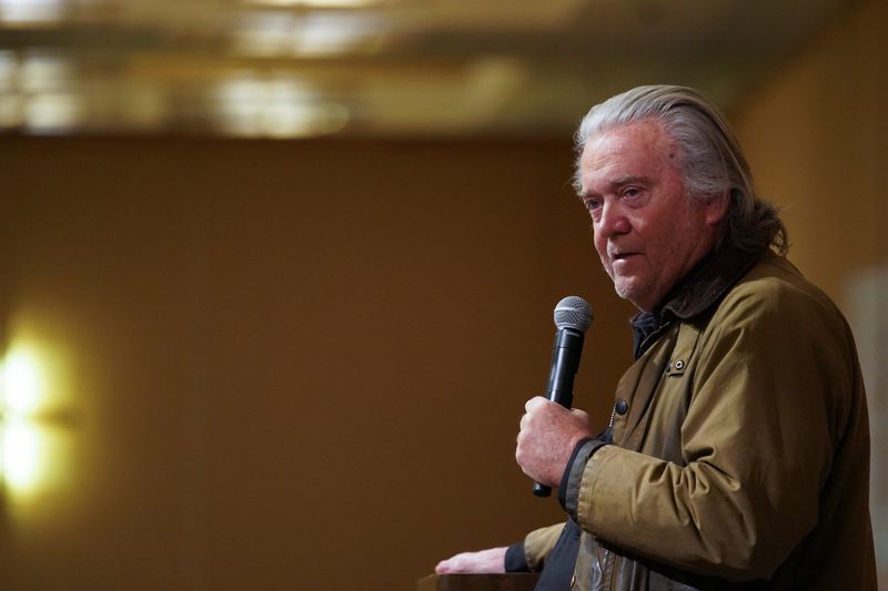 Steve Bannon's lawyers, prosecutors have discussed potential plea in border wall case, source says