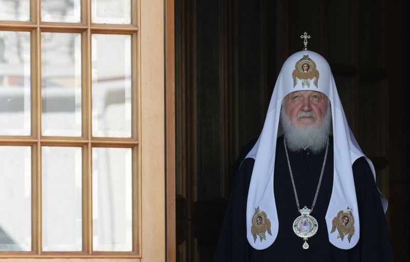Russian patriarch says 'weirdos' spreading paganism on Ukraine frontline