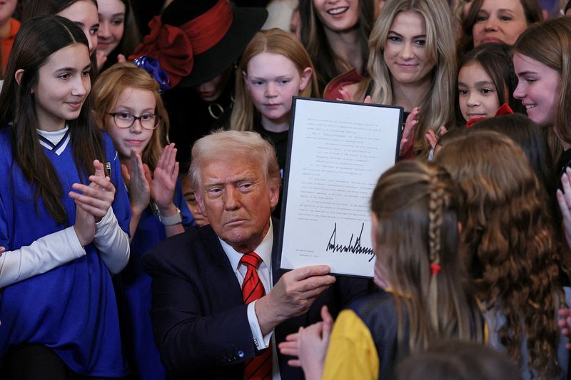 Transgender girls challenge Trump's ban on them playing female sports