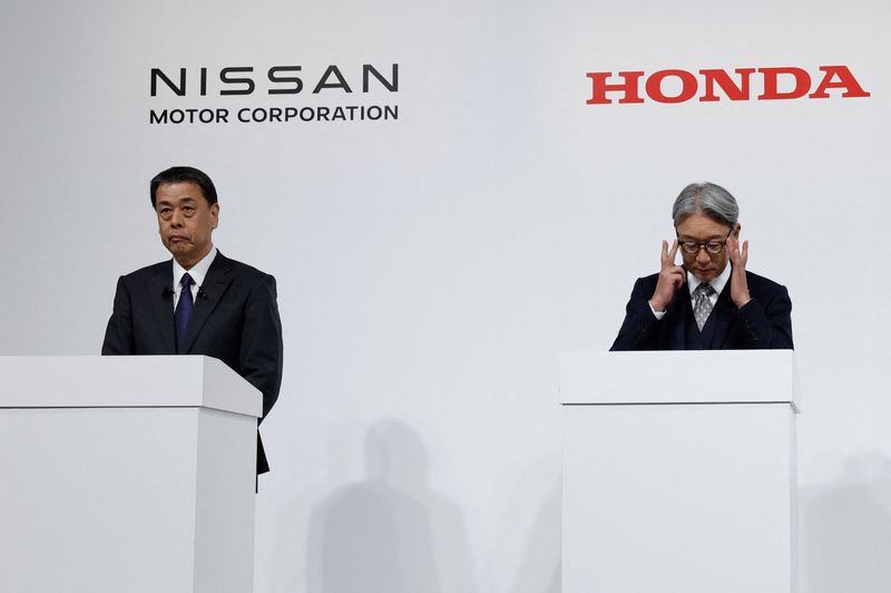 Factbox-How Nissan and Honda stack up against each other