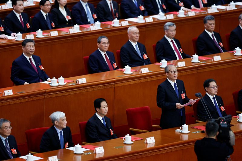 Infection blamed for top Chinese lawmaker's absence from key parliament session