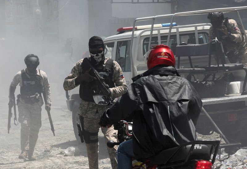 Haiti gangs set fire to building once home to nation's oldest radio station