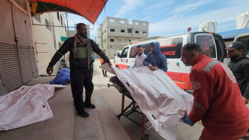 Israel strikes kill five people in Gaza, local medics say