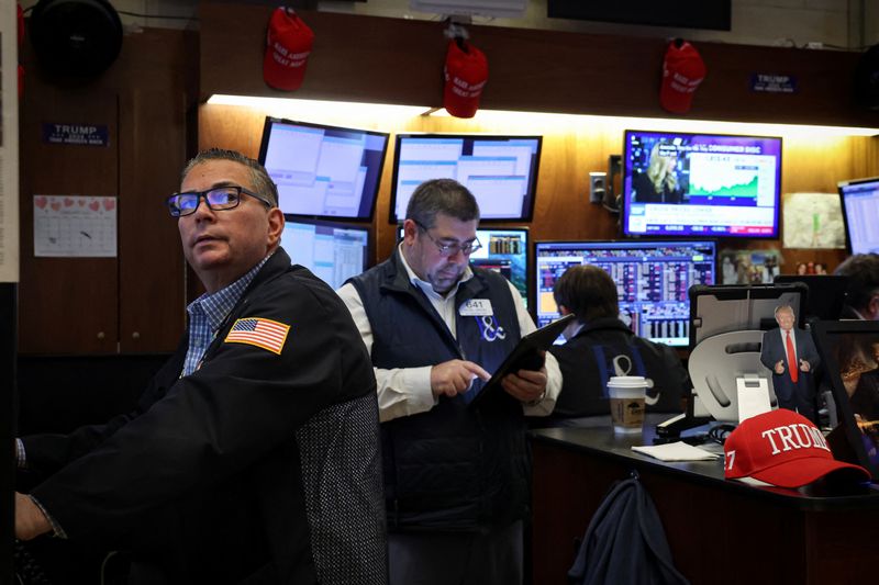 Wall St rises in choppy trading, Fed comments provide tailwind