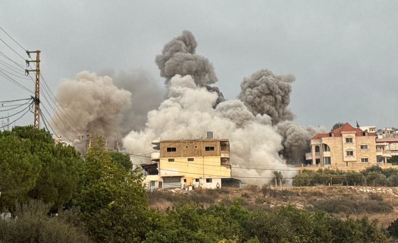 Israel launches airstrikes on south Lebanon, says it's targeting Hezbollah