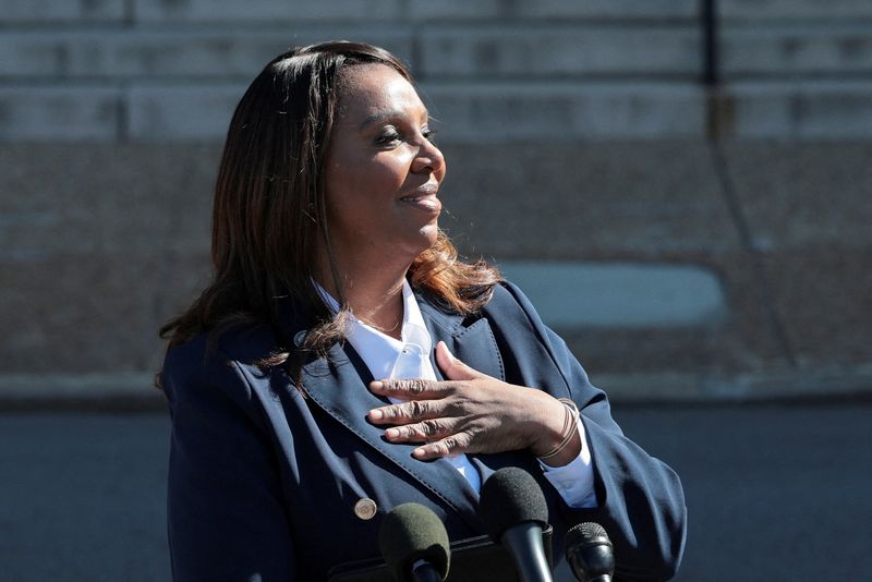 NY Attorney General James claims DOJ charges are retaliation for Trump lawsuit