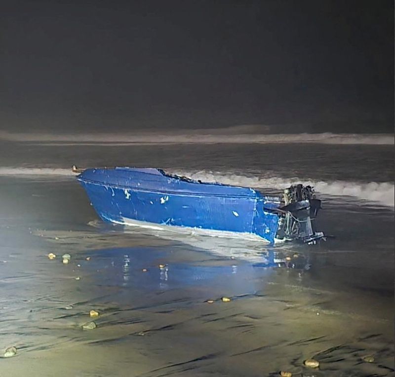 Four dead after suspected migrant boat capsizes near San Diego, Coast Guard says