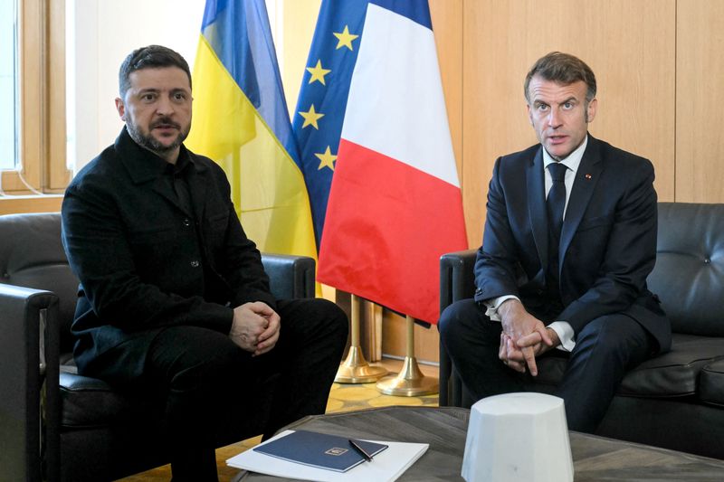 Zelenskiy in France to seal air defence, warplane deals