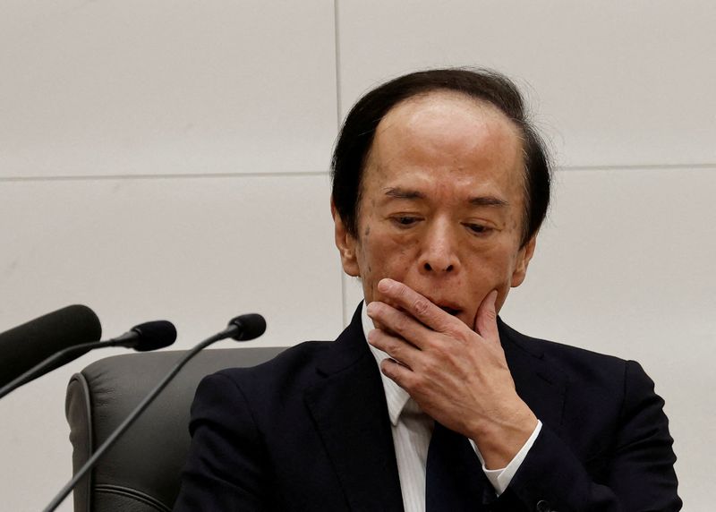 BOJ’s Ueda to meet finance, economy ministers on Wednesday, MOF says