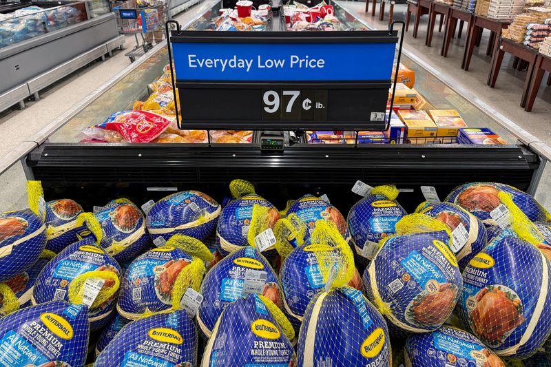 US shoppers find Thanksgiving relief on turkey, but feel the pinch on pricier side dishes