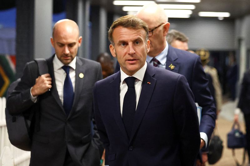 France's Macron says peace deal proposal needs to be revisited