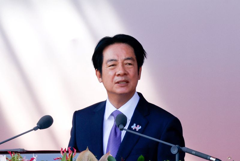 Taiwan president says he will propose extra $40 billion in defence spending