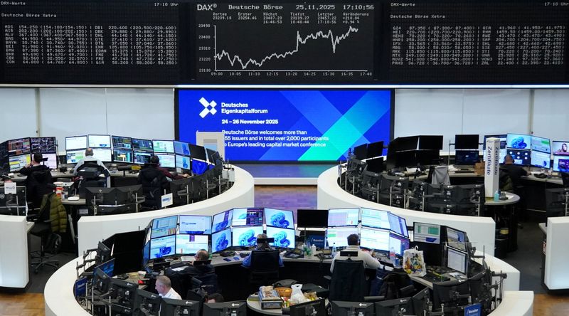 Relatively cheap European stocks set for another 11% gain in 2026- Reuters poll