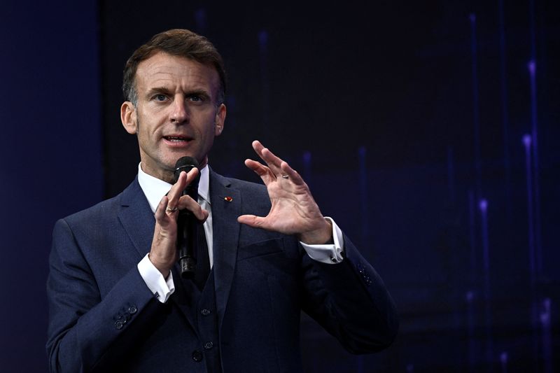France's Macron unveils voluntary military service amid 'accelerating threats'