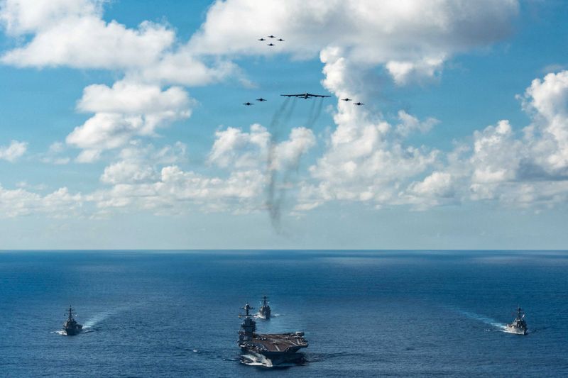 Hegseth visits USS Gerald R. Ford aircraft carrier in Latin America region