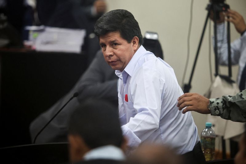 Peruvian court sentences former President Castillo to over 11 years in prison for rebellion