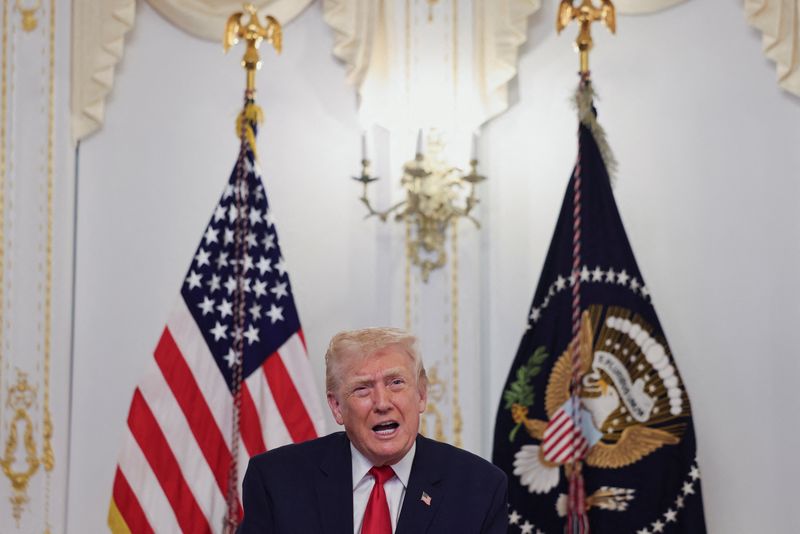 Trump says he may cut income tax ’completely’ because of tariff income