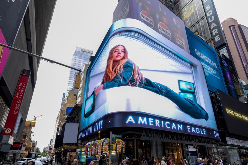 American Eagle soars as Sweeney campaign draws in shoppers