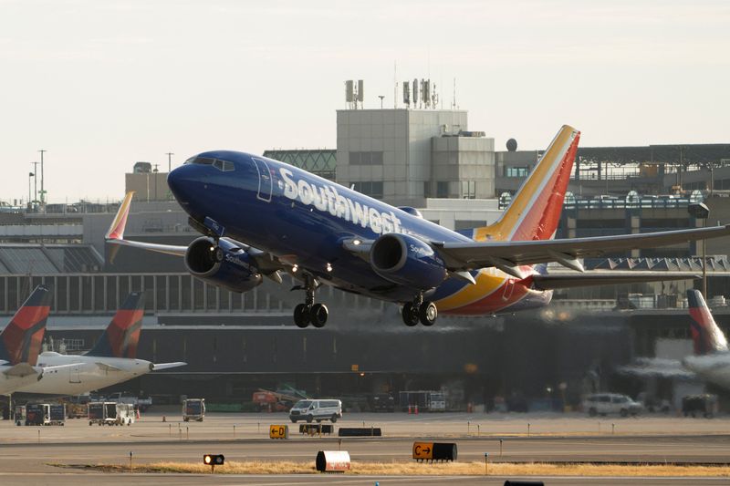 Southwest Airlines lowers full-year EBIT forecast as government shutdown hits bookings