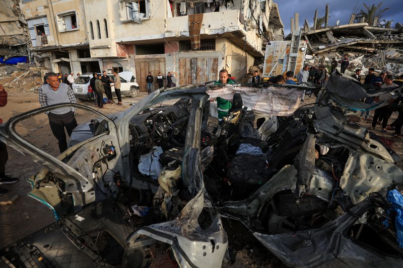 Israeli military targets senior Hamas commander in Gaza strike