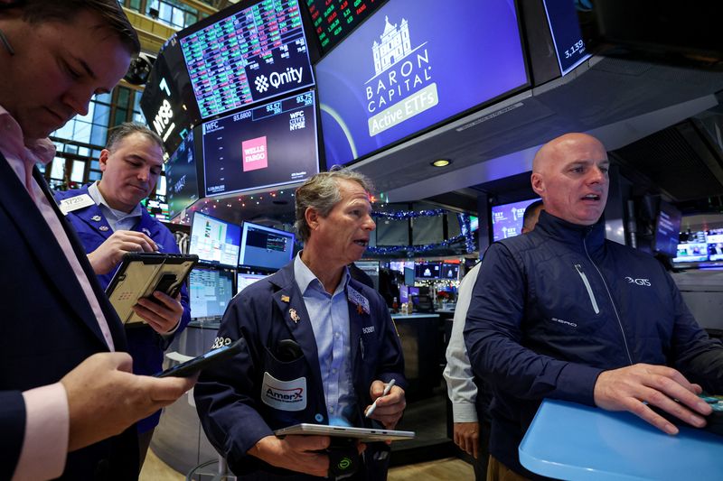 Wall Street falls as AI funding jitters hit tech stocks