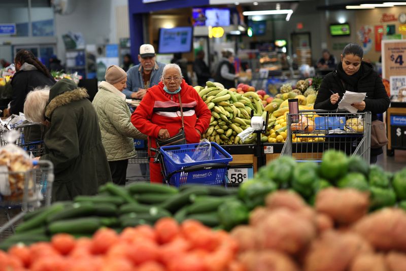 US consumer prices likely posted largest annual increase in 1-1/2 years in November