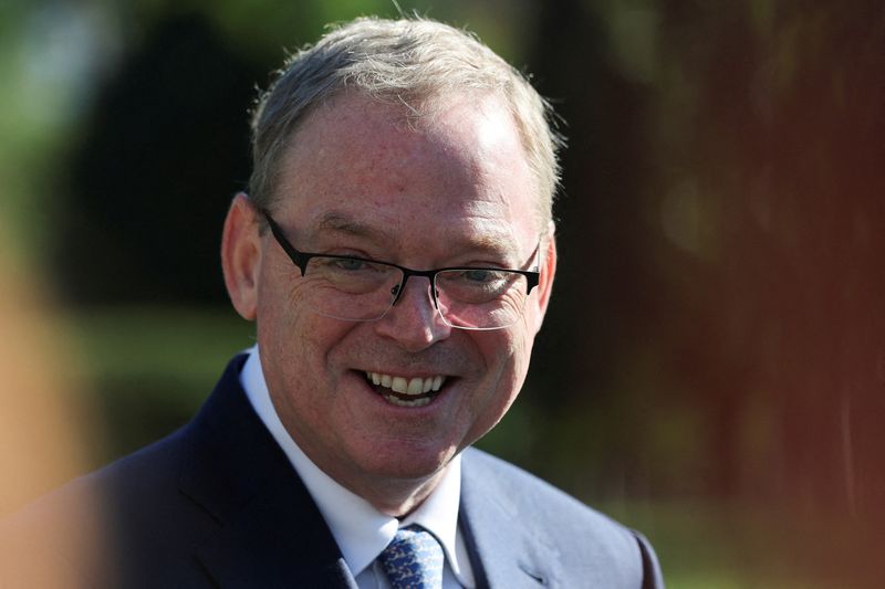 White House adviser Hassett welcomes lower-than-expected inflation data