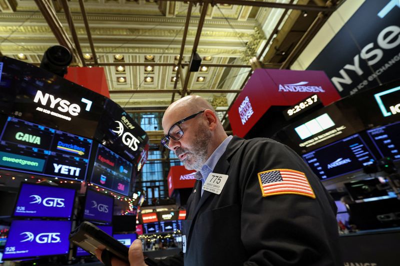 Wall St opens higher as inflation eases; forecast boosts Micron