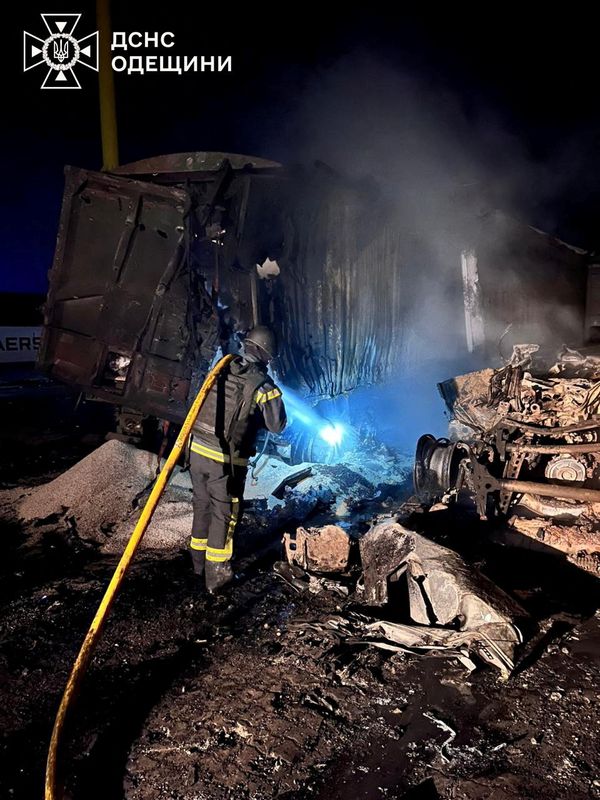 Russia hits ports, bridge in escalating strikes on Ukraine’s Odesa region