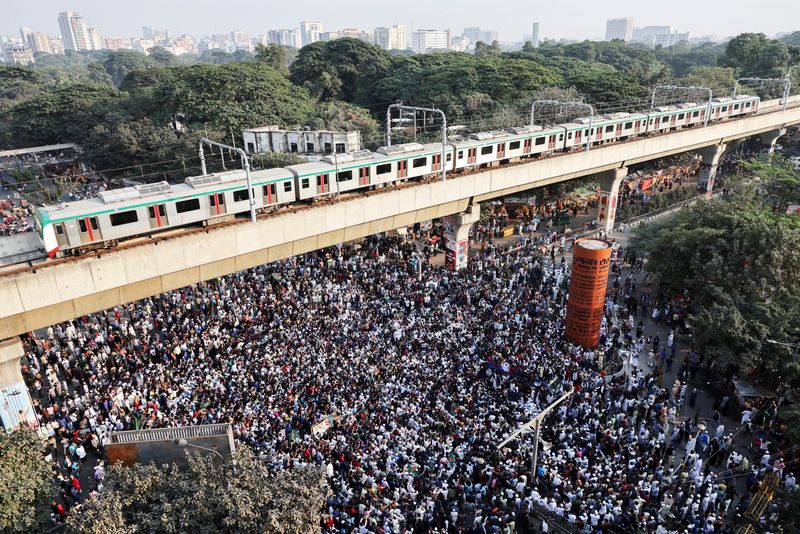 Bangladesh holds state funeral for slain youth leader amid tight security
