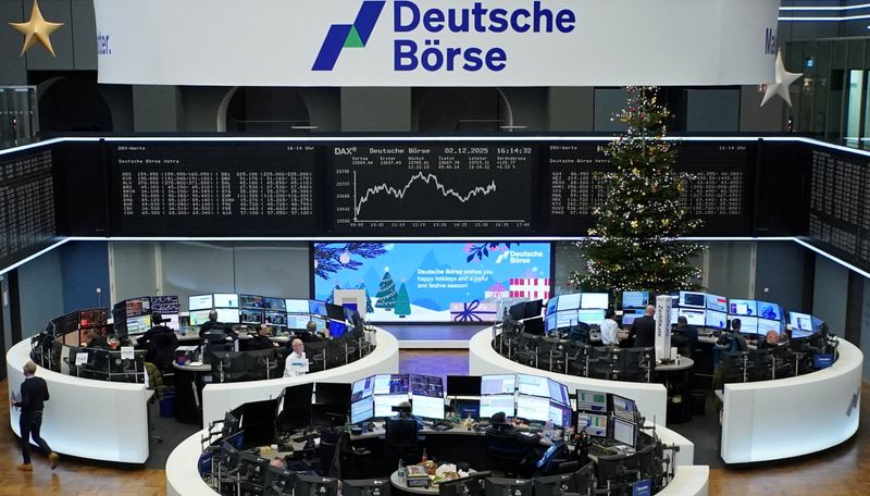 European shares steady after record close entering holiday week