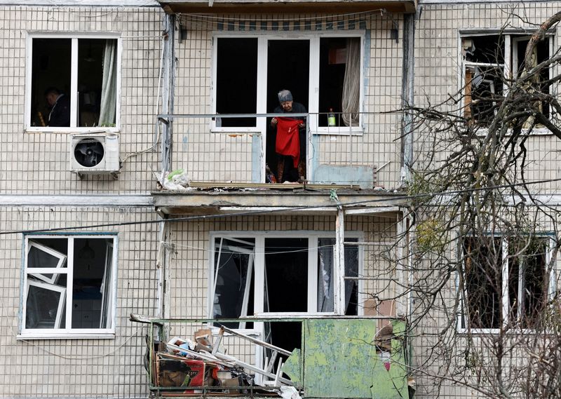 Russian air attack on Ukraine kills three and sparks sweeping outages