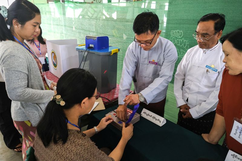 Myanmar polls open amid civil war, junta-backed party tipped to win