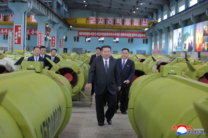 North Korea’s Kim Jong Un oversees cruise missile launching drill