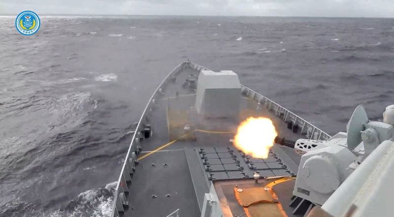 China launches war games around Taiwan as island vows to defend democracy