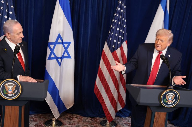 Trump says he and Netanyahu don’t fully agree on West Bank