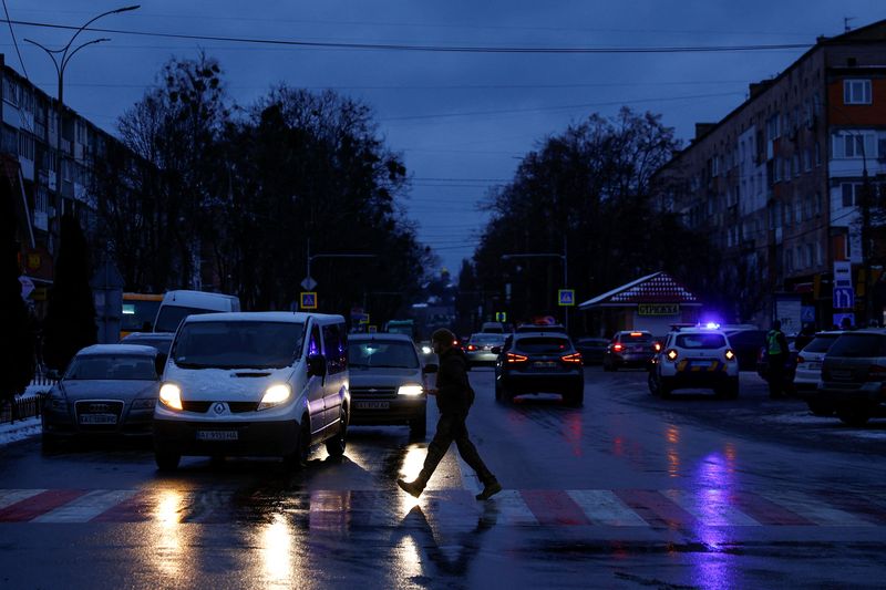 Ukrainians withstand days-long power cuts in crowded ’resilience’ shelters