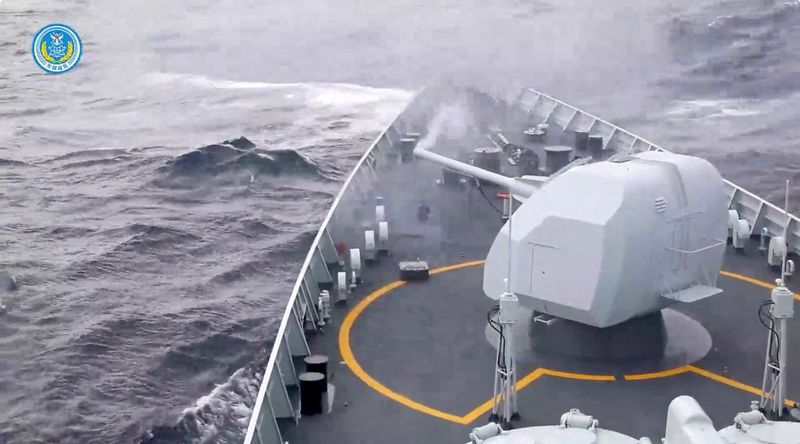 China launches live-firing drills around Taiwan in its biggest war games to date