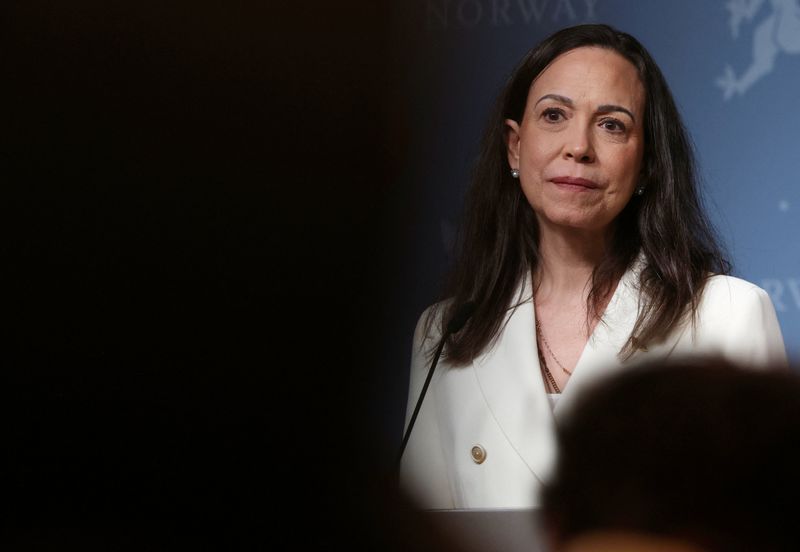 Venezuela’s Machado says she hasn’t spoken to Trump since October