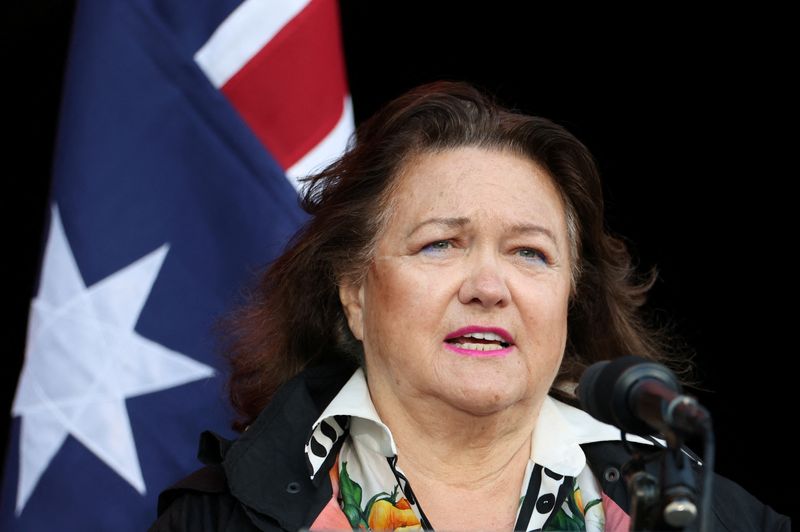 Gina Rinehart’s Hancock Prospecting adds defence stocks to US portfolio