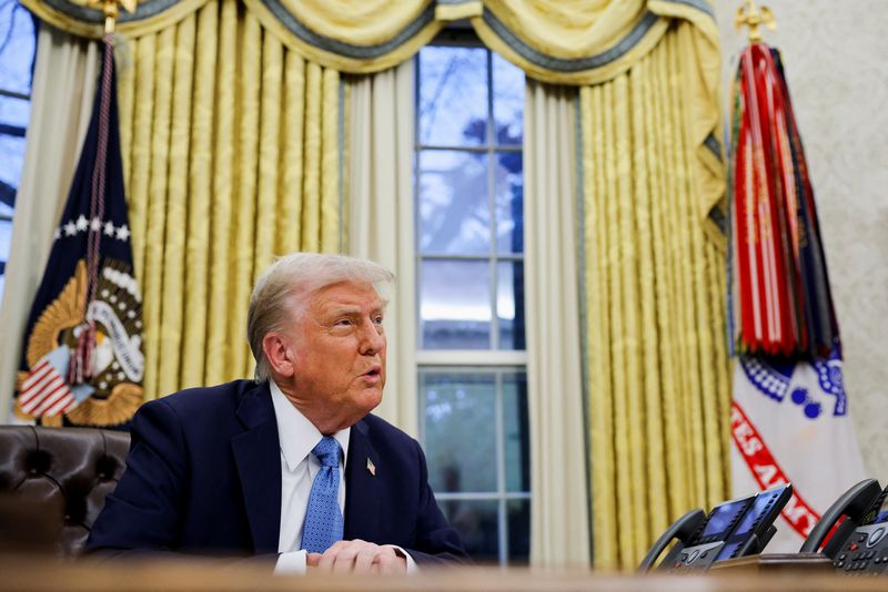 Trump eyes Feb. 18 for oil tariffs, expects lower duty for Canada