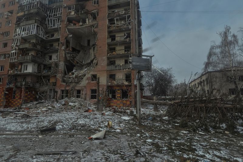 Russians troops sharply stepped up attacks on Ukrainian forces on Saturday, military says