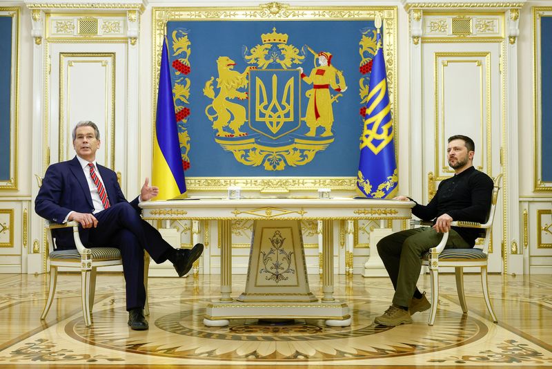 Ukraine's Zelenskiy wants to discuss with US fate of minerals in areas held by Russia