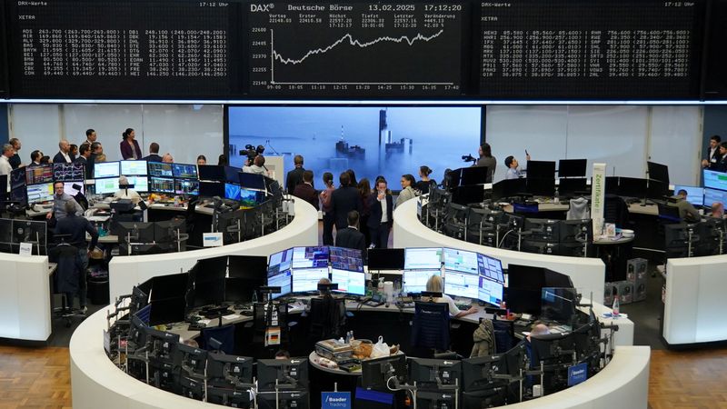 European defence stocks surge as top leaders hold summit on Ukraine